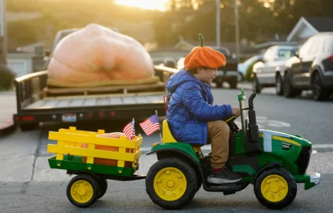 Pumpkin growers gather for annual weigh-off contest